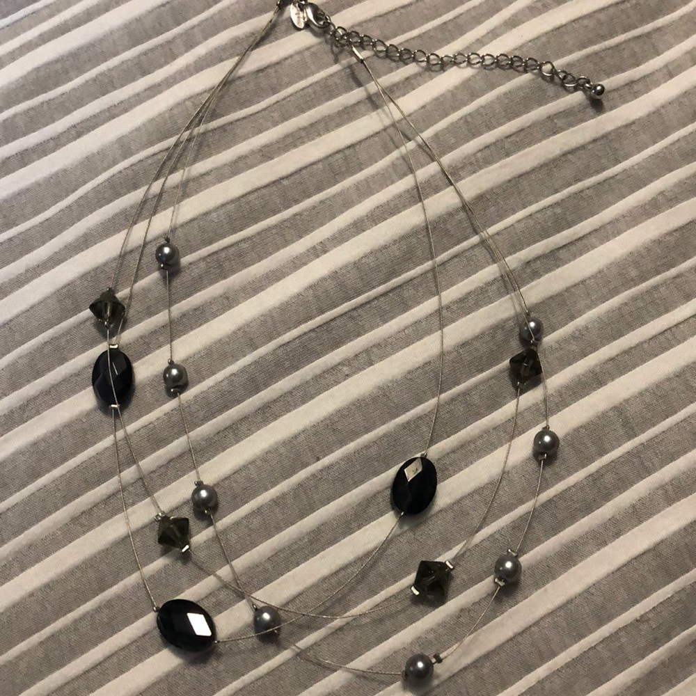 Lia Sophia 3 tier necklace